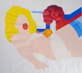 Tom Wesselmann, Nude, Grafik, 60 x 80 cm, a kappa