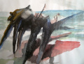 Carsten Gude, untitled, Acryl a. Pappe, 20 x 30 cm