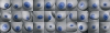 Mo Ramakers, BlueHelmets, 30 x 120 cm a. kappa