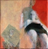 Gabriel Ruget, la gorge serrée, 2010, Öl a LWD, 90 x 90 cm