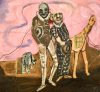 Günter Frecksmeier, Don Quijote 1986 (Objekt) 40 x 60cm 199€